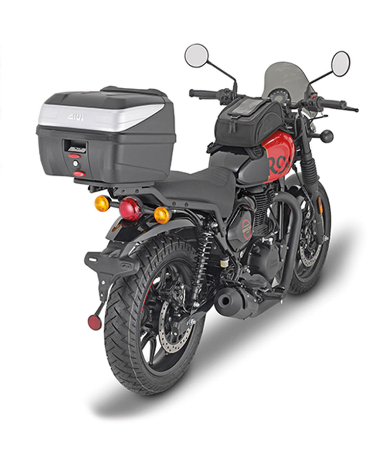 Dachträgersatz und Motorradtopcase GIVI für HNTR 350