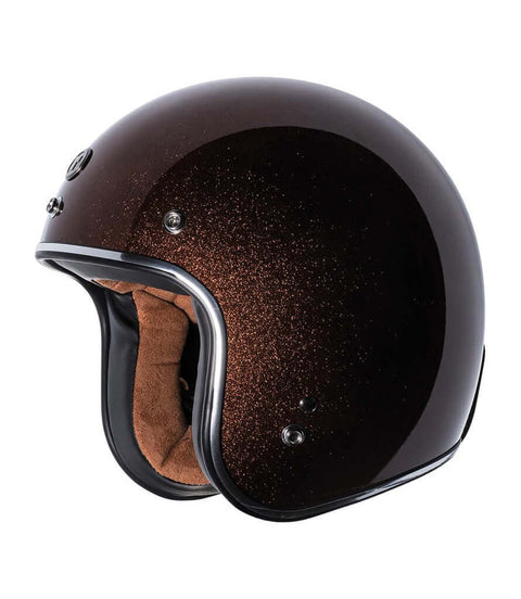 Copia del casco Jet T-50 Torc Root Beer Megaflake