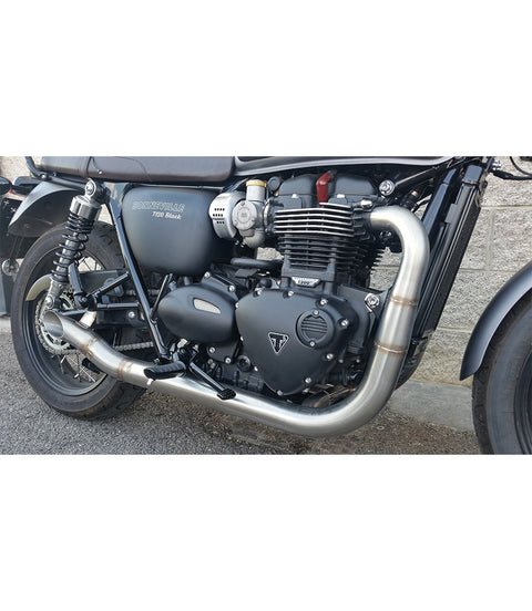 Scarico Hot Rod Mass Bonnevile T100 dal 2016