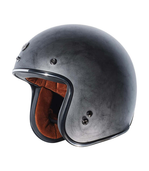 Casco Jet T-50 Torc Silver Weathered - cafetwin