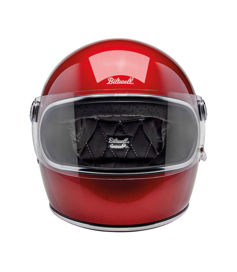 Casque Biltwell Gringo S rouge cerise métallisé