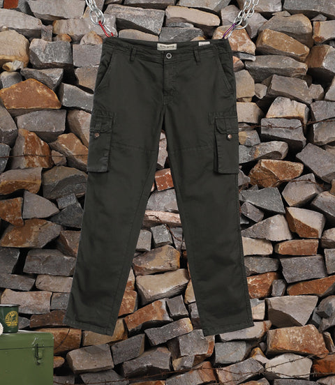 Pantalones Royal Enfield Cargo Ride Max TRO V2 Oliva 