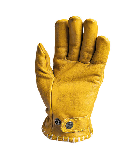 Guantes Moto John Doe Amarillo coyote en relieve