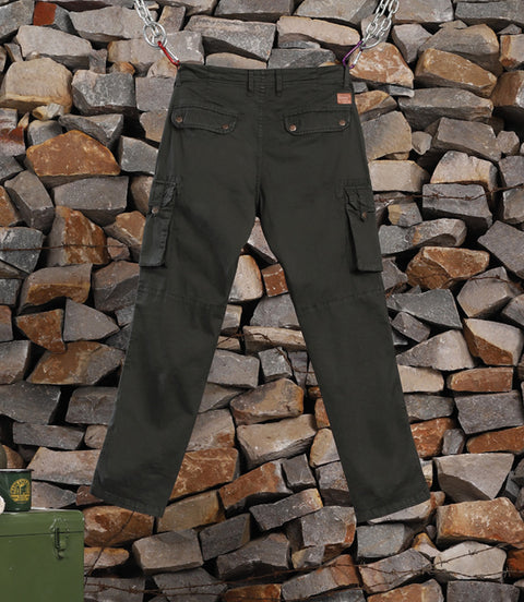 Pantaloni Royal Enfield Cargo Ride Max TRO V2 Olive