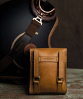 Borsa Porta Casco Vintage Tan Trip Machine