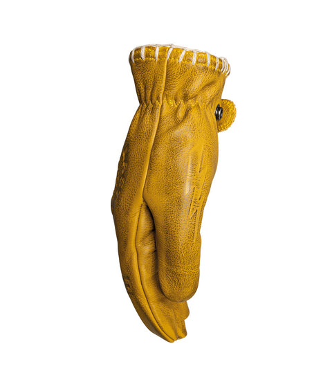 Gants Moto John Doe Jaune coyote gaufré