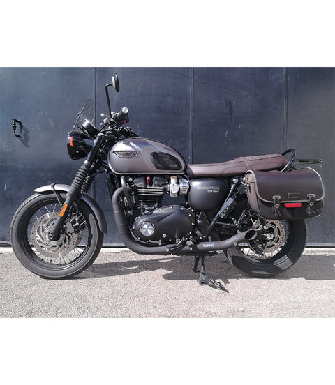 Scarico Hot Rod Mass Bonnevile T100 dal 2016 Nero