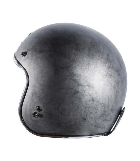 Helm Jet T-50 Torc Silver Verwittert