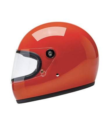 Casco Biltwell Gringo S Gloss Hazard Orange