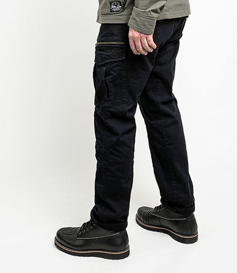 Pants Moto Cargo Stroker Black John Doe