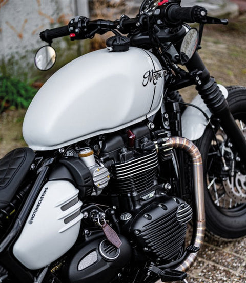 Monza Union Jack Kit für Triumph und HD - SCHWARZ