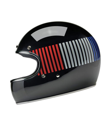 Casco Biltwell Gringo Raceflow RWB Nero