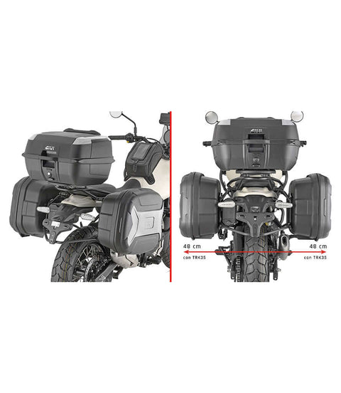 Seitliche Rahmen Himalayan 450 GIVI - PL9059 - MONOKEY®