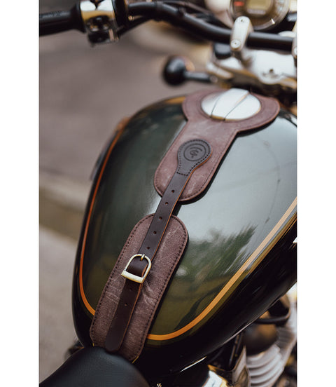 Tank guard Super Meteor 650 Cafe Twin x Trip Machine Brown