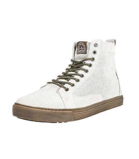 Scarpe Moto Neo White Brown John Doe