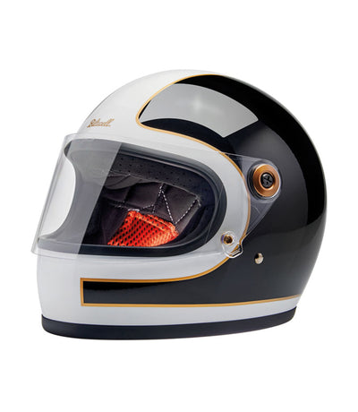 Helmet Biltwell Gringo S Gloss White/Black Tracker