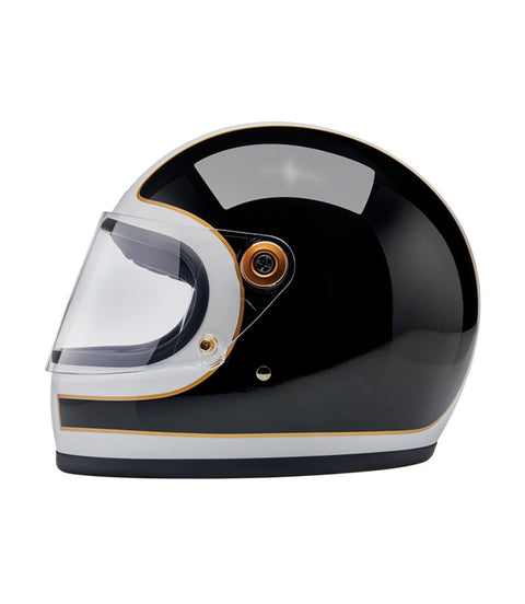 Casco Biltwell Gringo S Gloss White/Black Tracker