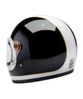 Casco Biltwell Gringo S Gloss White/Black Tracker - cafetwin