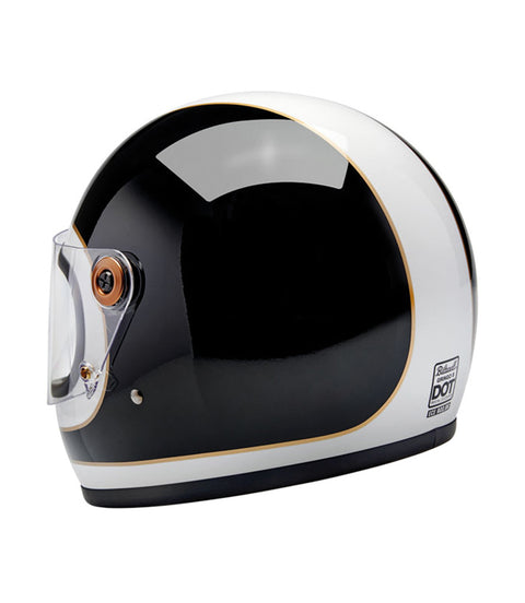 Helm Biltwell Gringo S Glanz Weiß/Black Tracker