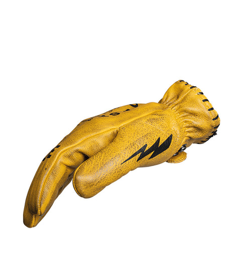 Guantes Moto John Doe Amarillo coyote Black