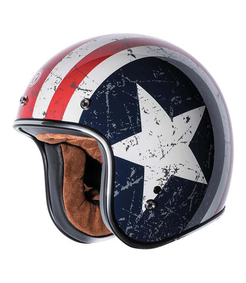 Casco Jet T-50 Torc Rebel Star