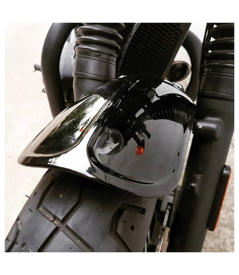 Front Mudguard Triumph from 2016 Duckbill - Glossy Black 