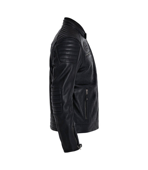 Veste Moto Cuir John Doe Dexter Noir