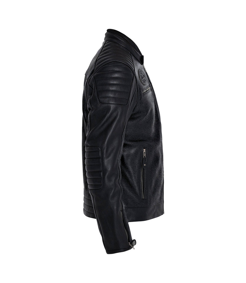 Jacket Moto Leather John Doe Dexter Black
