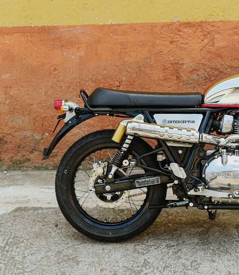 Scarico Interceptor / Continental GT 650 Cross Alto - Cafe Twin x Mass Exhaust - cafetwin