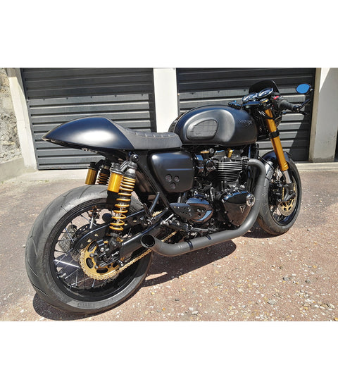 Auspuff Moto Zugelassen Mass Hot Rod Thruxton 1200 R