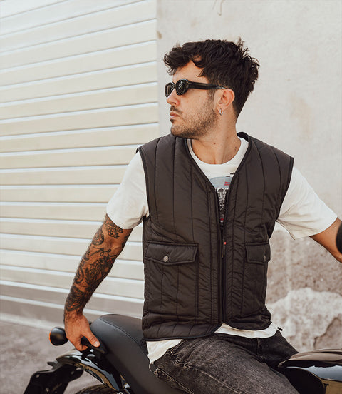 Coletes Moto John Doe Original Vest 2.0 Preto