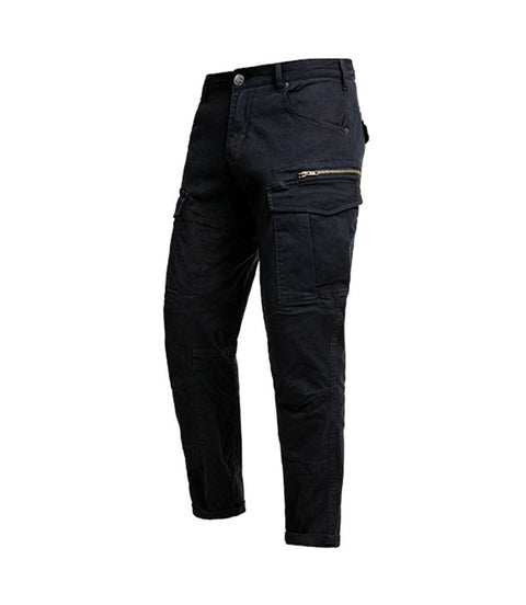 Pantalon Moto Cargo Stroker Black John Doe