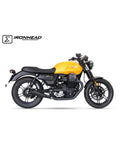 Scarichi Moto Guzzi V7III Ixil Ironhead Nero - Coppia - cafetwin