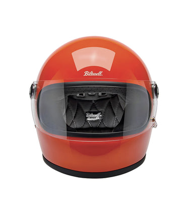 Casco Biltwell Gringo S Gloss Hazard Orange