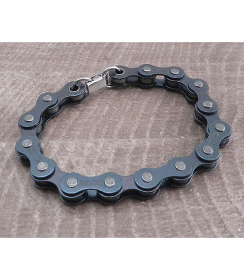 Bracciale Moto Catena Nero