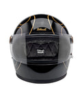 Casco Biltwell Gringo S Gloss Black Flames - cafetwin