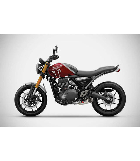 Escapamento Speed 400 Triumph - Kit completo Zard