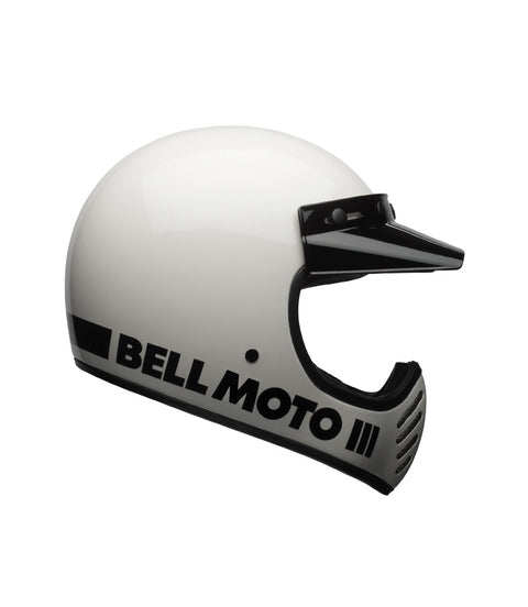 Capacete Bell Moto-3 Classic Branco