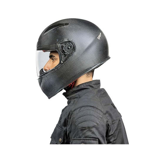 Casco Integrale In Carbonio Royal Enfield Retono Nero