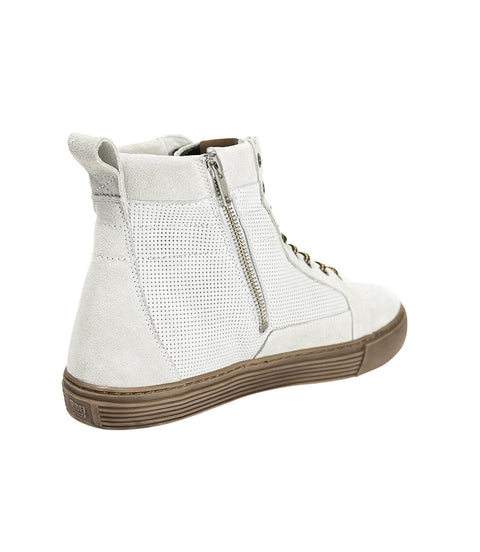 Chaussures Moto Neo White Brown John Doe