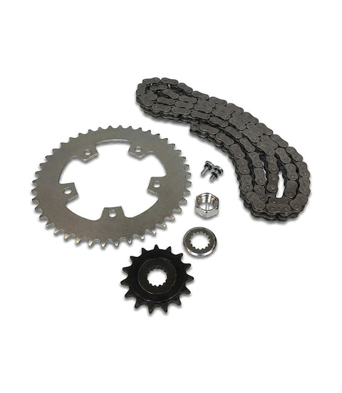 Original Meteor / HNTR / Classic and Bullet 350 Chain and Front Sprocket 