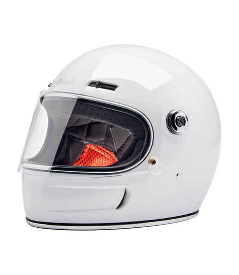 Casque Biltwell Gringo SV Blanc brillant