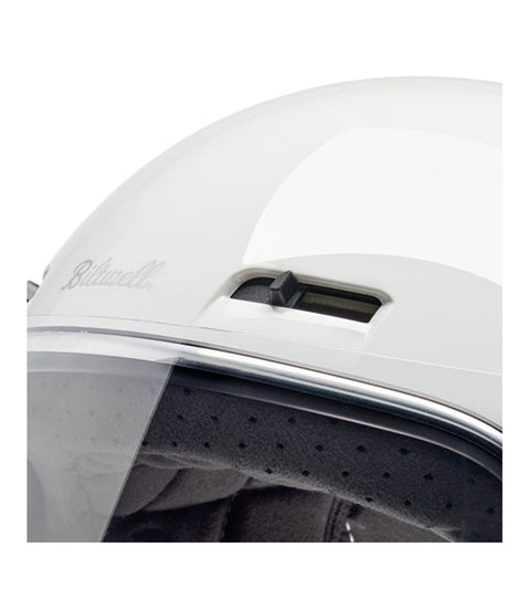 Casco Biltwell Gringo SV Gloss White - cafetwin