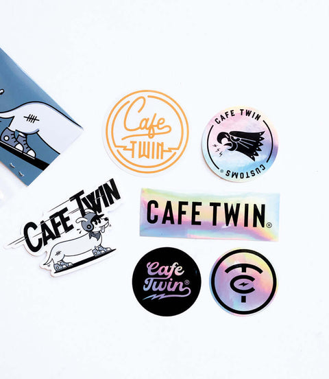 Stickers Pack Cafe Twin