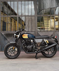 Sella Slim Interceptor / Continental GT 650 a Rombi Nera - Cafe Twin - cafetwin