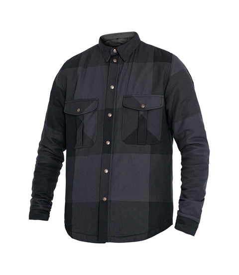 Camisa Moto John Doe Gris/Black XTM-Fiber