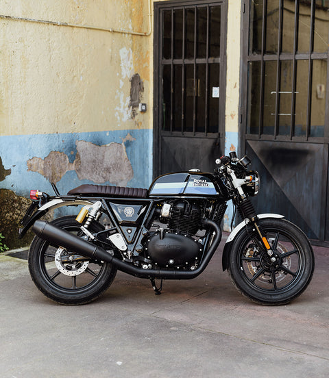 Sella Slim Interceptor 650 / Continental GT Marrone - Cafe Twin - cafetwin