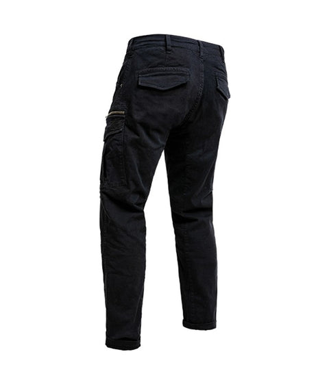 Pantaloni Moto Cargo Stroker Black John Doe - cafetwin