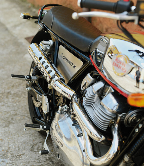 Scarico Interceptor / Continental GT 650 Cross Alto - Cafe Twin x Mass Exhaust - cafetwin