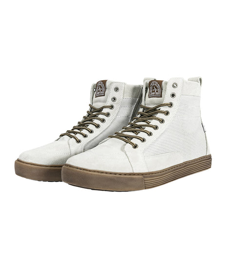 Shoes Moto Neo White Brown John Doe